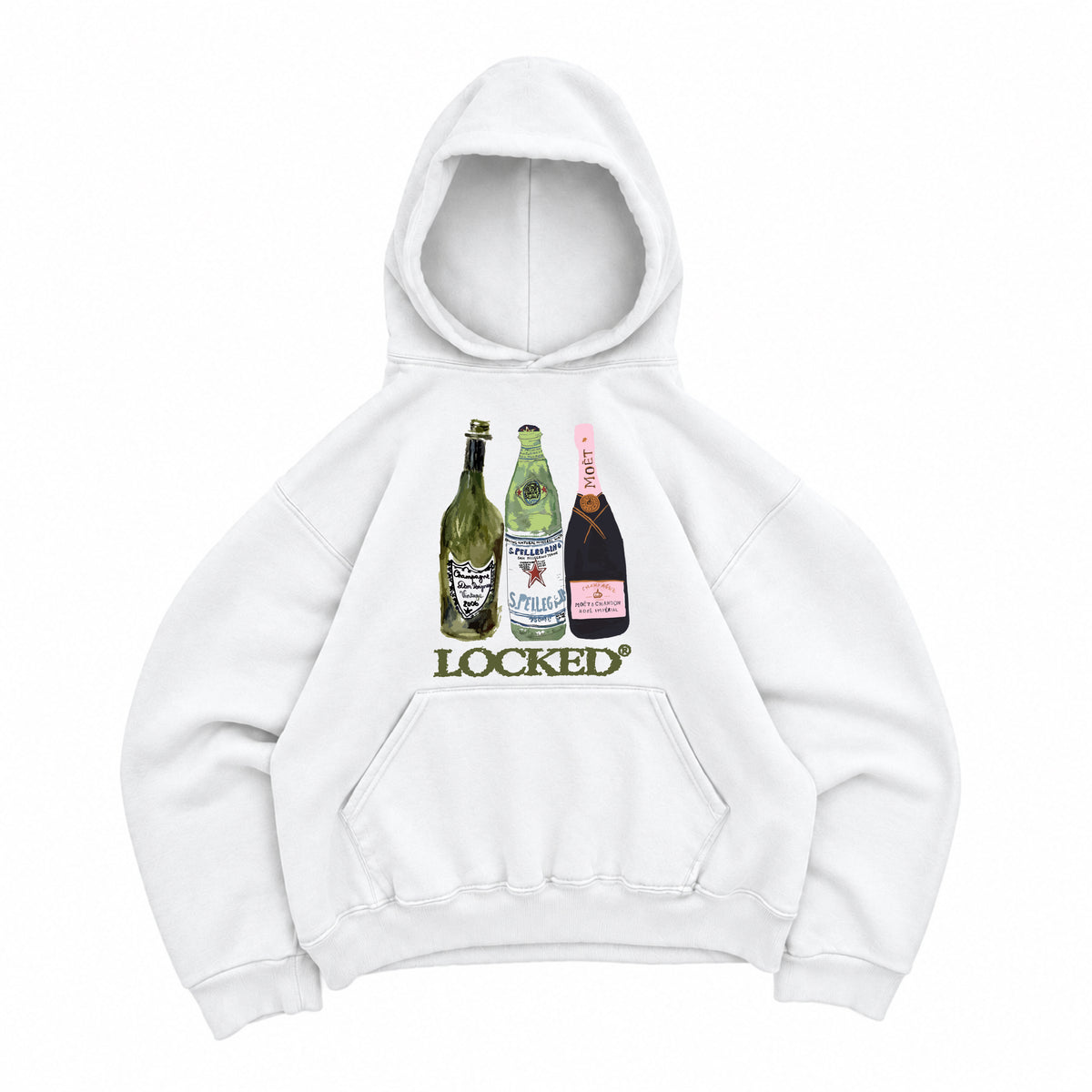 LOCKED CONNISEUR GRAPHIC HOODIE