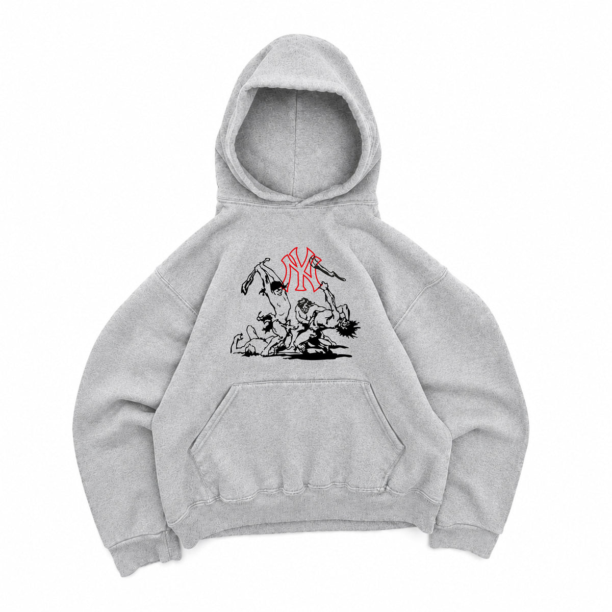 NEW YORK CAVEMEN GRAPHIC HOODIE