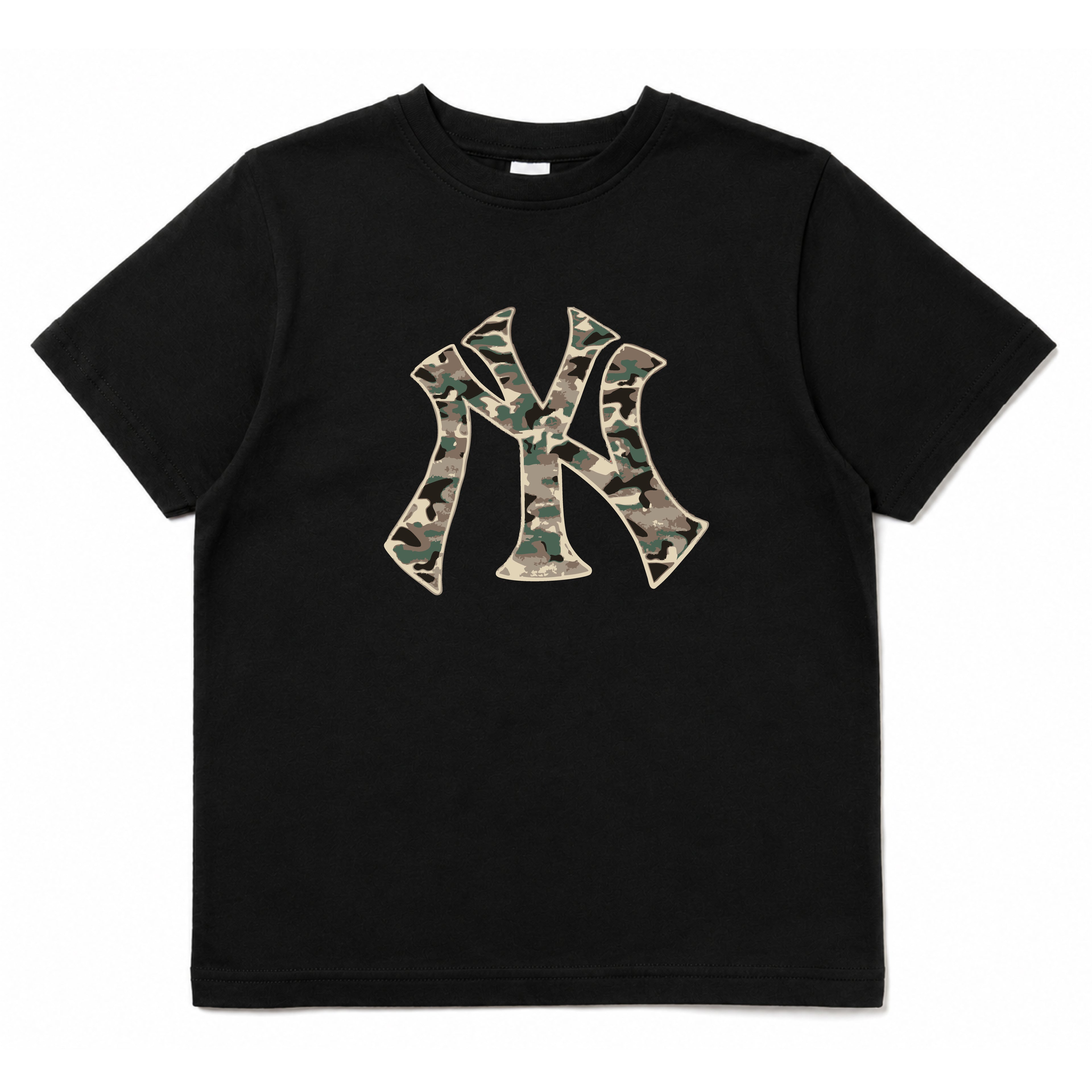 NEW YORK CAMOUFLAGE LOGO GRAPHIC TEE