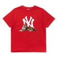 NEW YORK "SITTED" CHEETAH GRAPHIC TEE