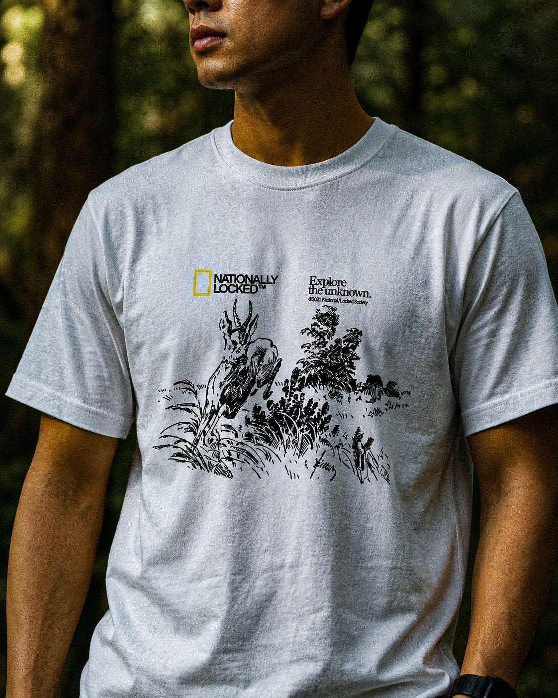 NATIONALLY LOCKED FOREST WILDERNESS GRAPHIC TEE