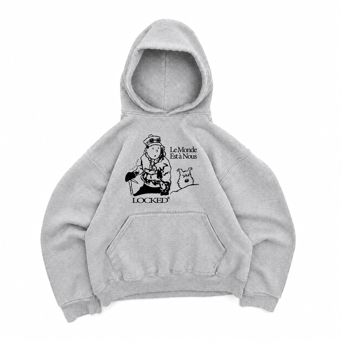 TT LE MONDE EST A NOUS GRAPHIC HOODIE