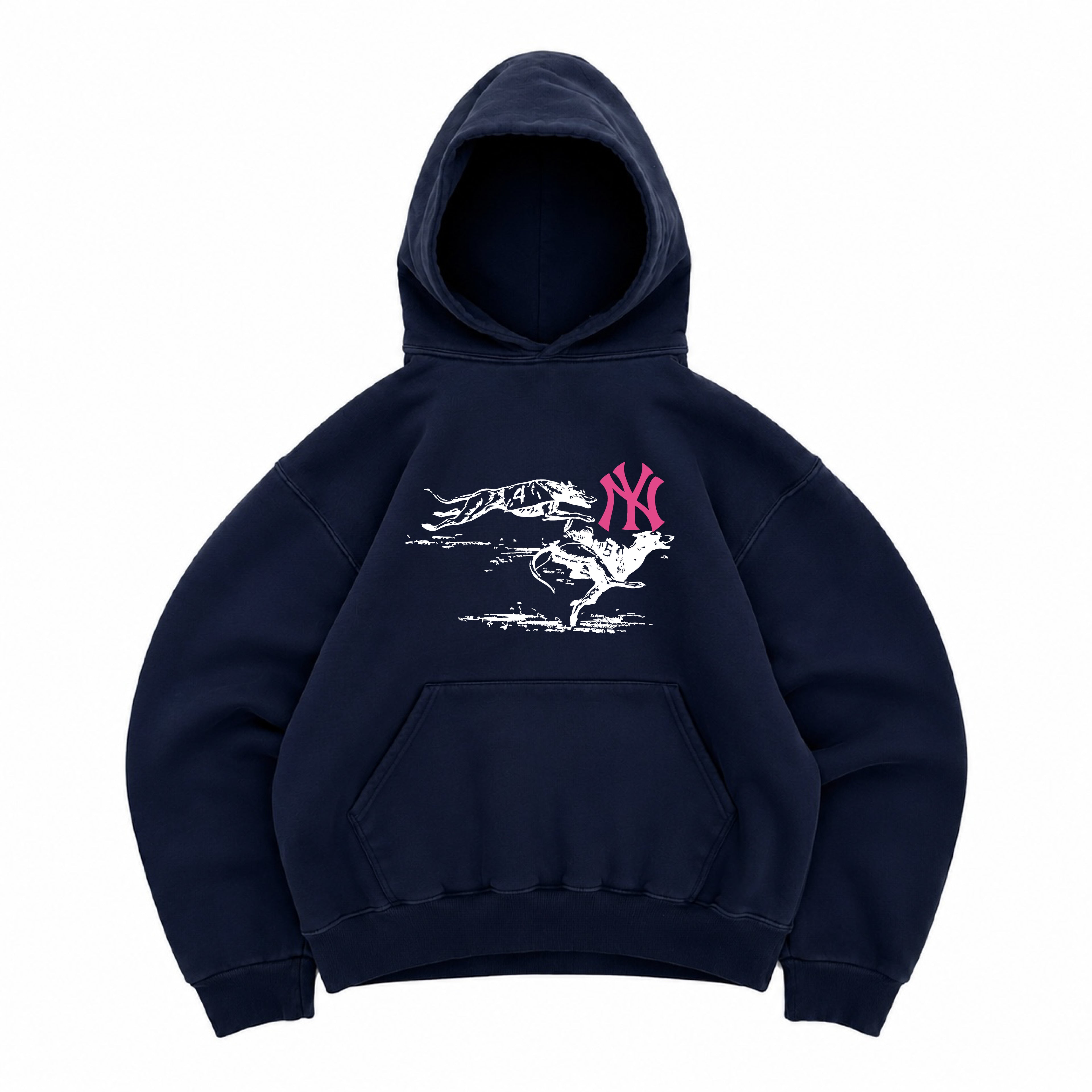NEW YORK ALWAYS THE GALGOS GRAPHIC HOODIE