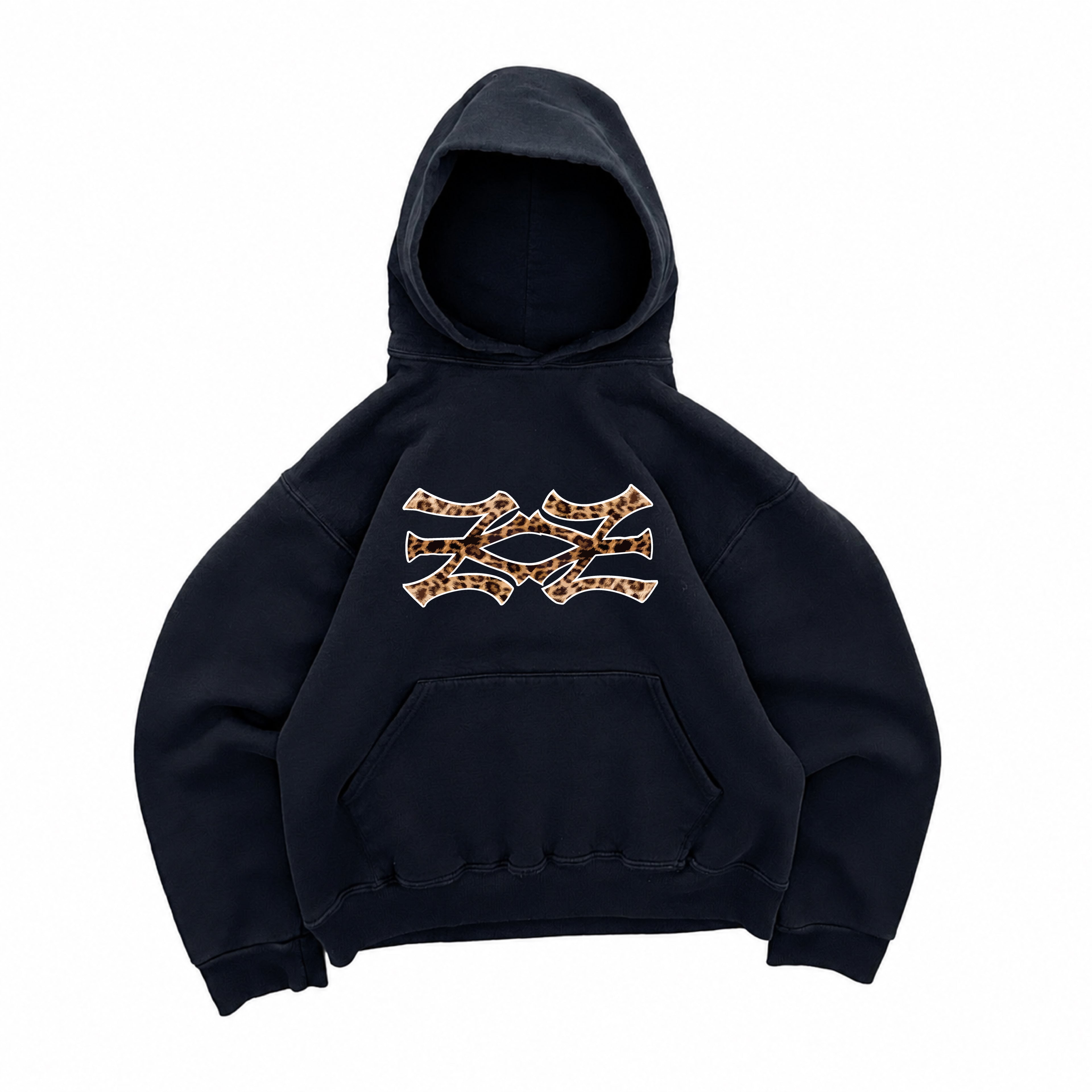NEW YORK TWISTED CHEETAH LOGOS GRAPHIC HOODIE