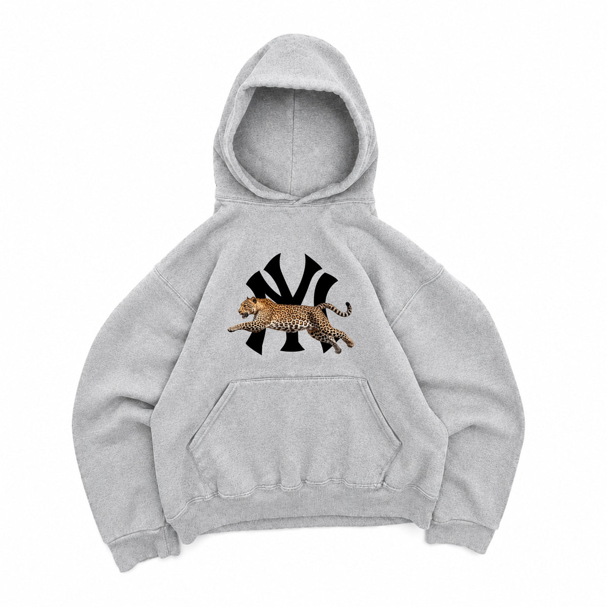 NEW YORK JUMPING CHEETAH GRAPHIC HOODIE