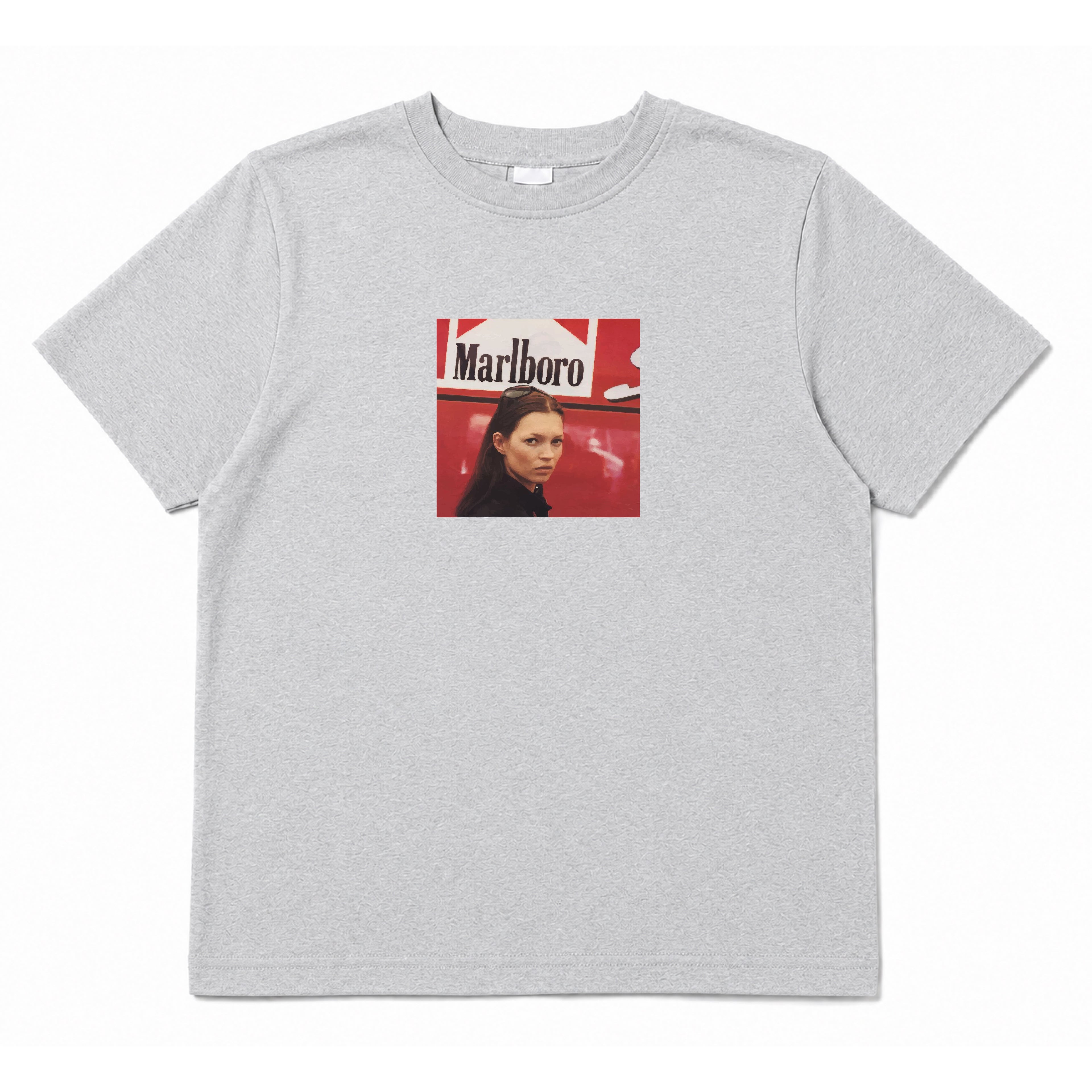 MARLBORO T-shirt met Kate Moss-grafiek