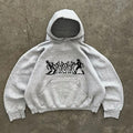 New York Yankees graphic boxy fit hoodie Y2K  "shooters never lack"