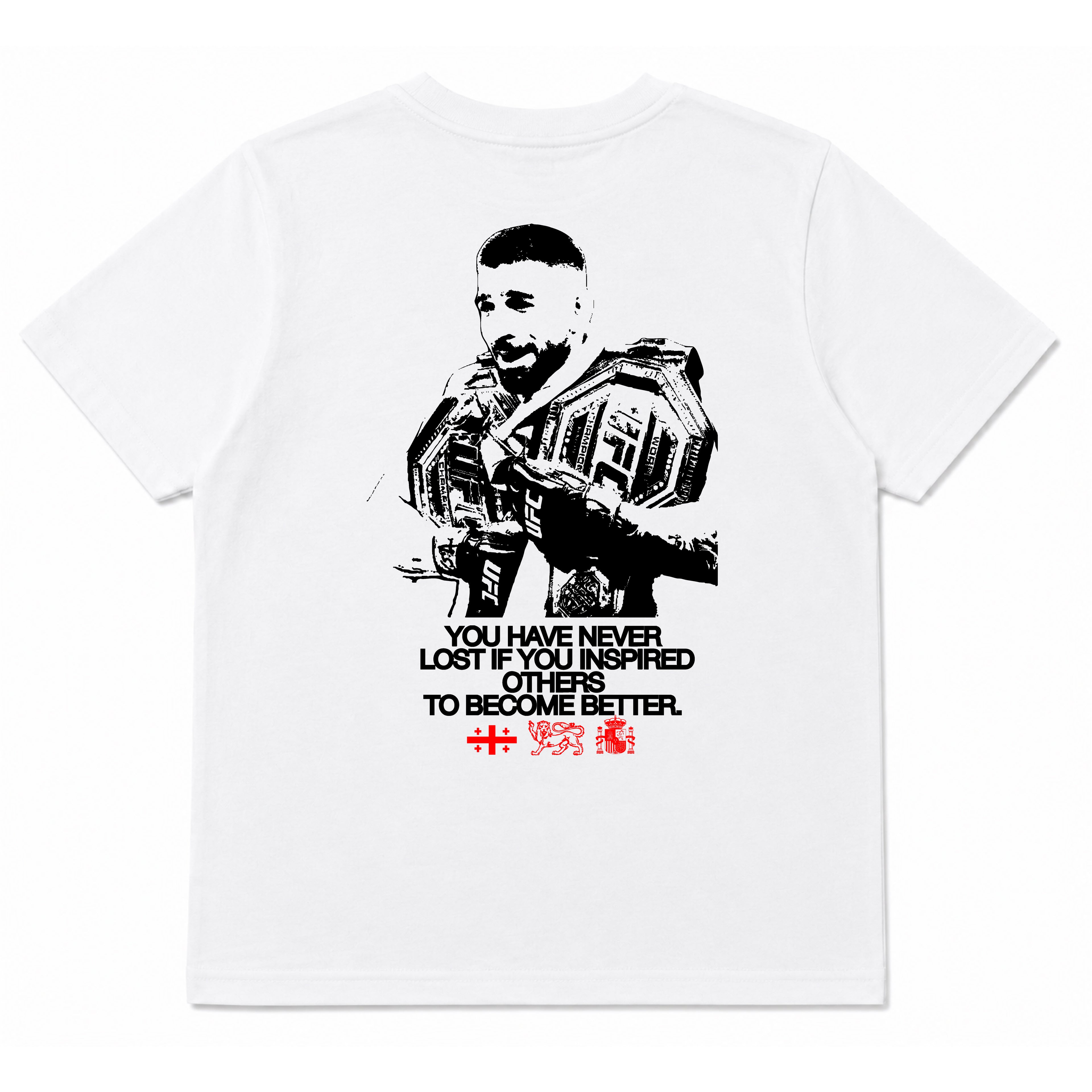 ILIA TOPURIA´S INSPIRER OF INSPIRERS GRAPHIC TSHIRT