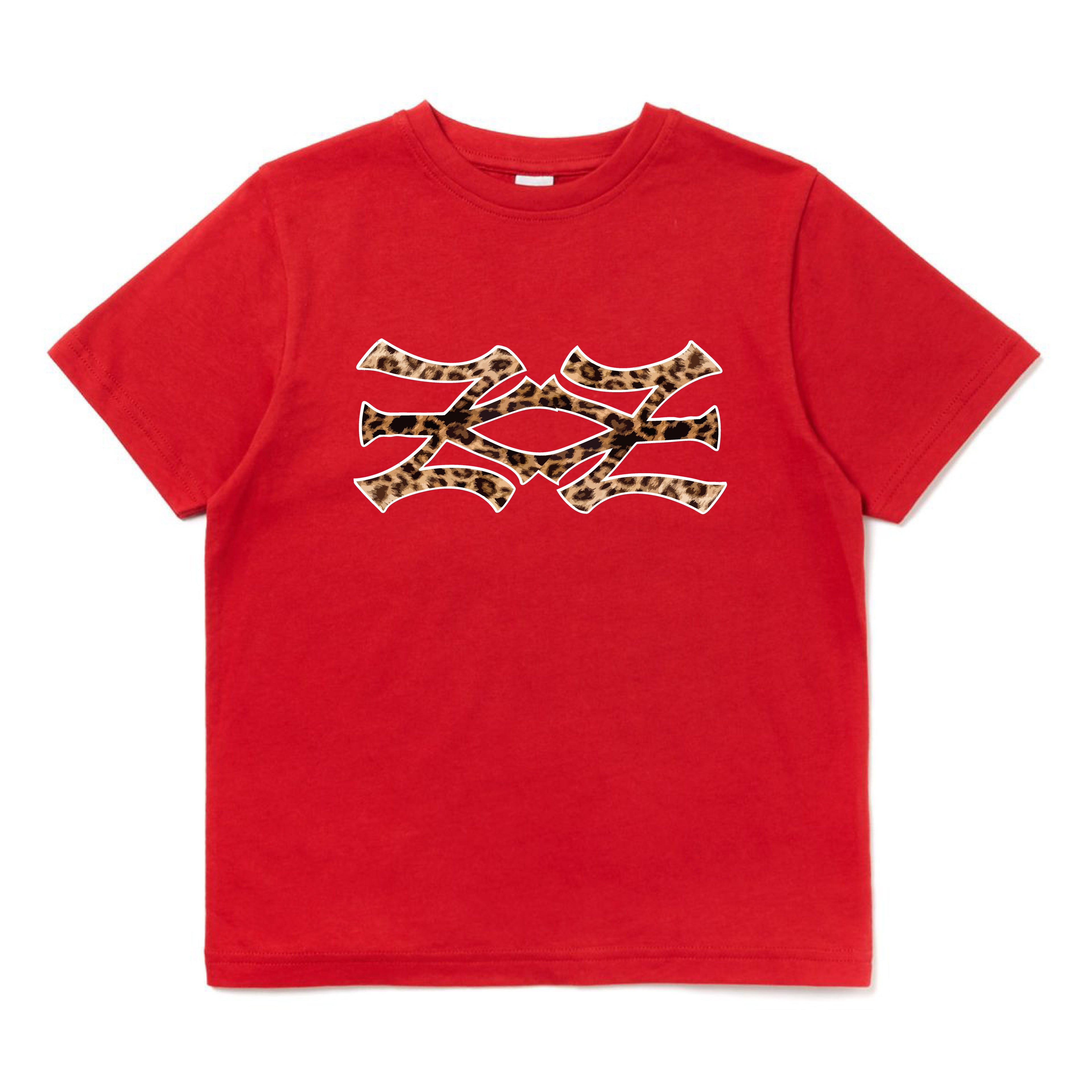 NEW YORK TWISTED CHEETAH PRINT LOGOS TEE