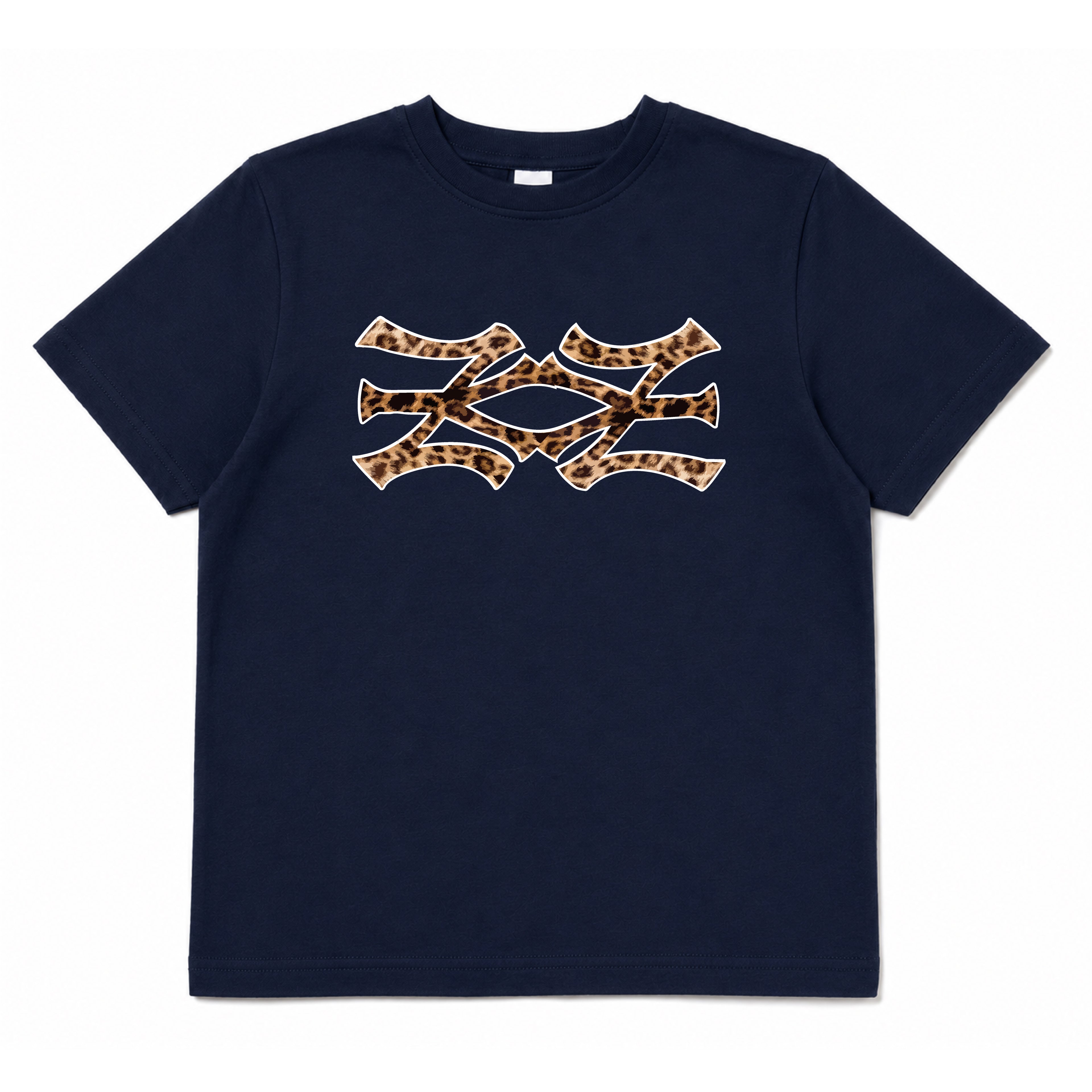 NEW YORK TWISTED CHEETAH PRINT LOGOS TEE