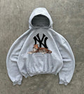 New York Yankees graphic hoodie "black cheetah"