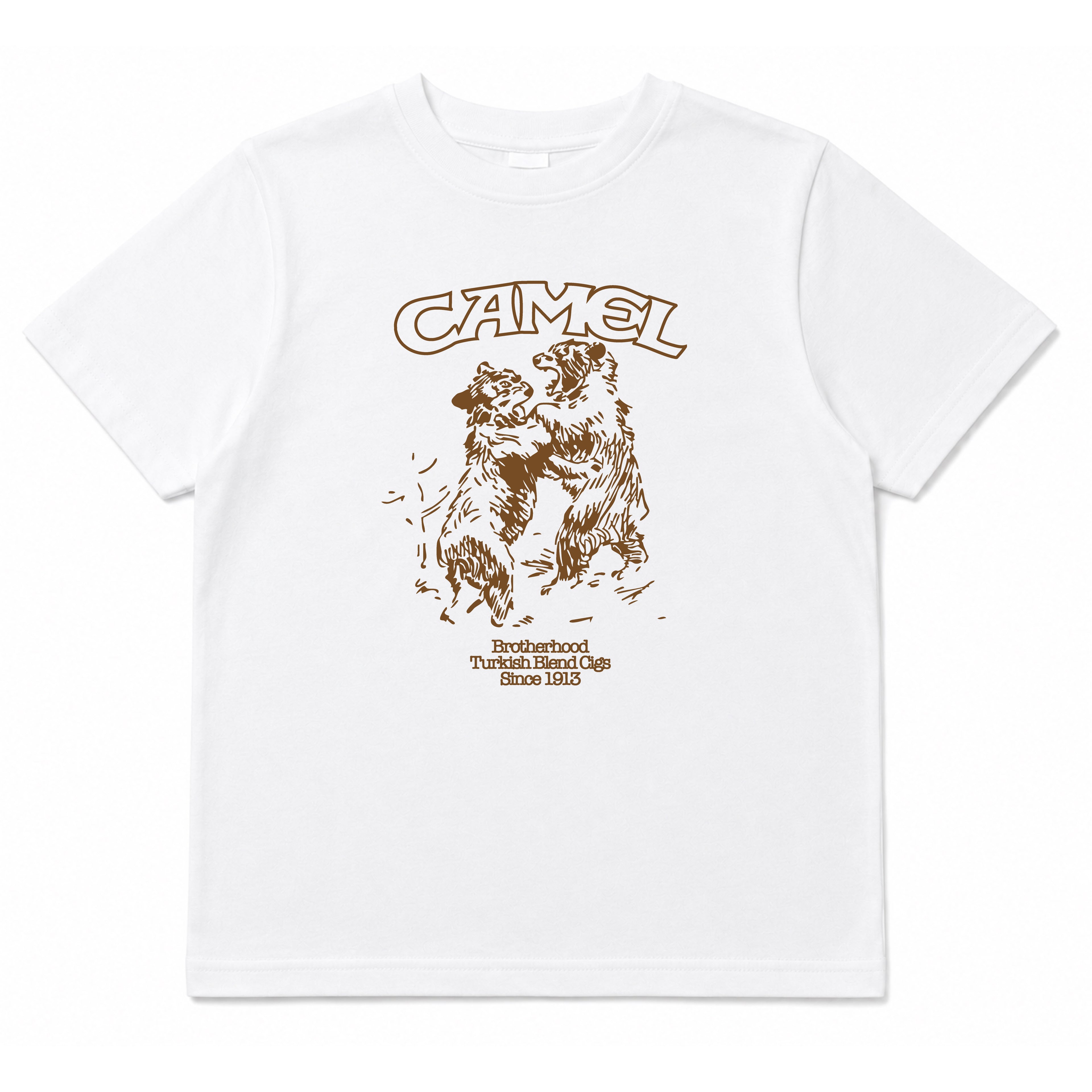 CAMEL FOREVER BROTHERS GRAPHIC TEE