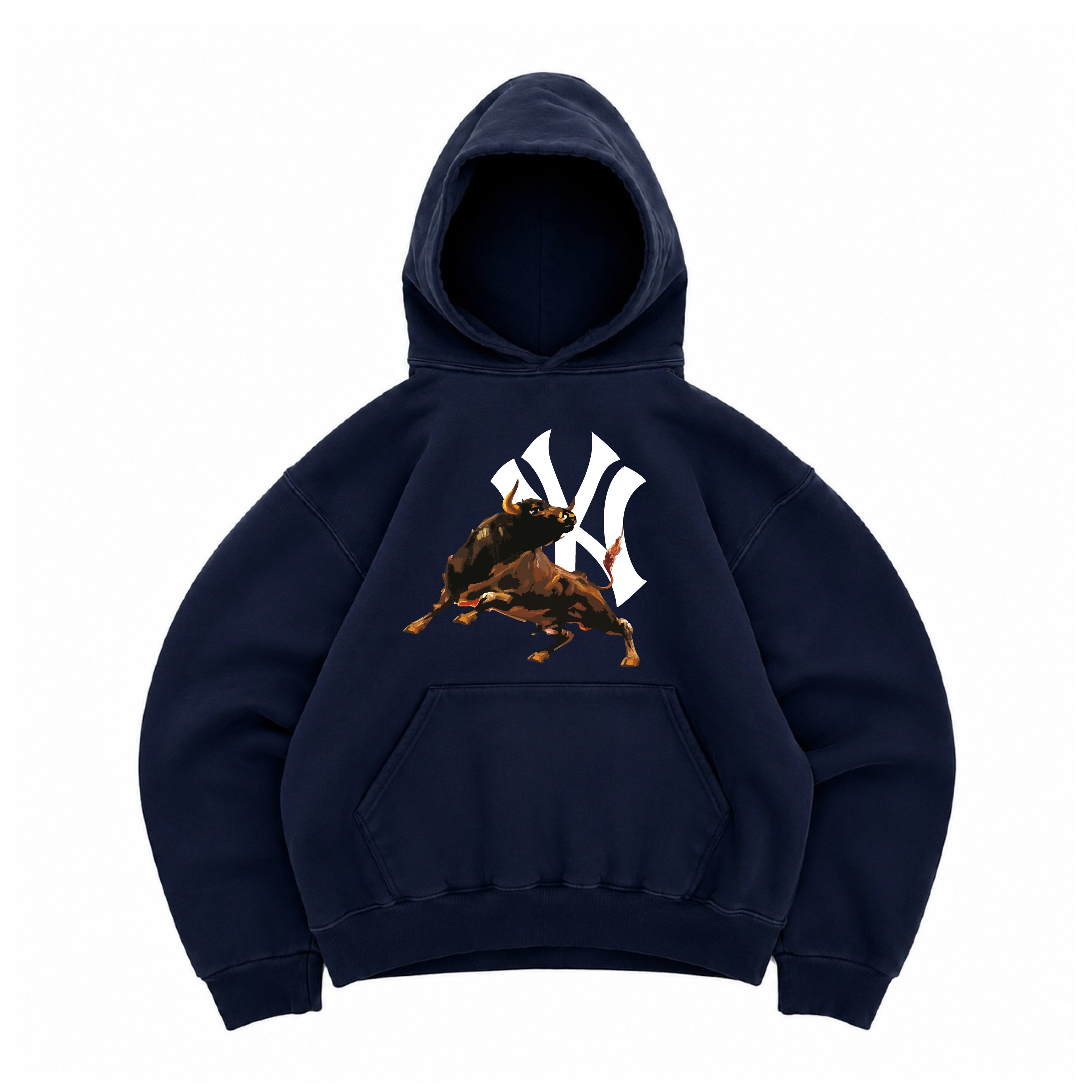 NEW YORK "THE BULL" GRAPHIC HOODIE