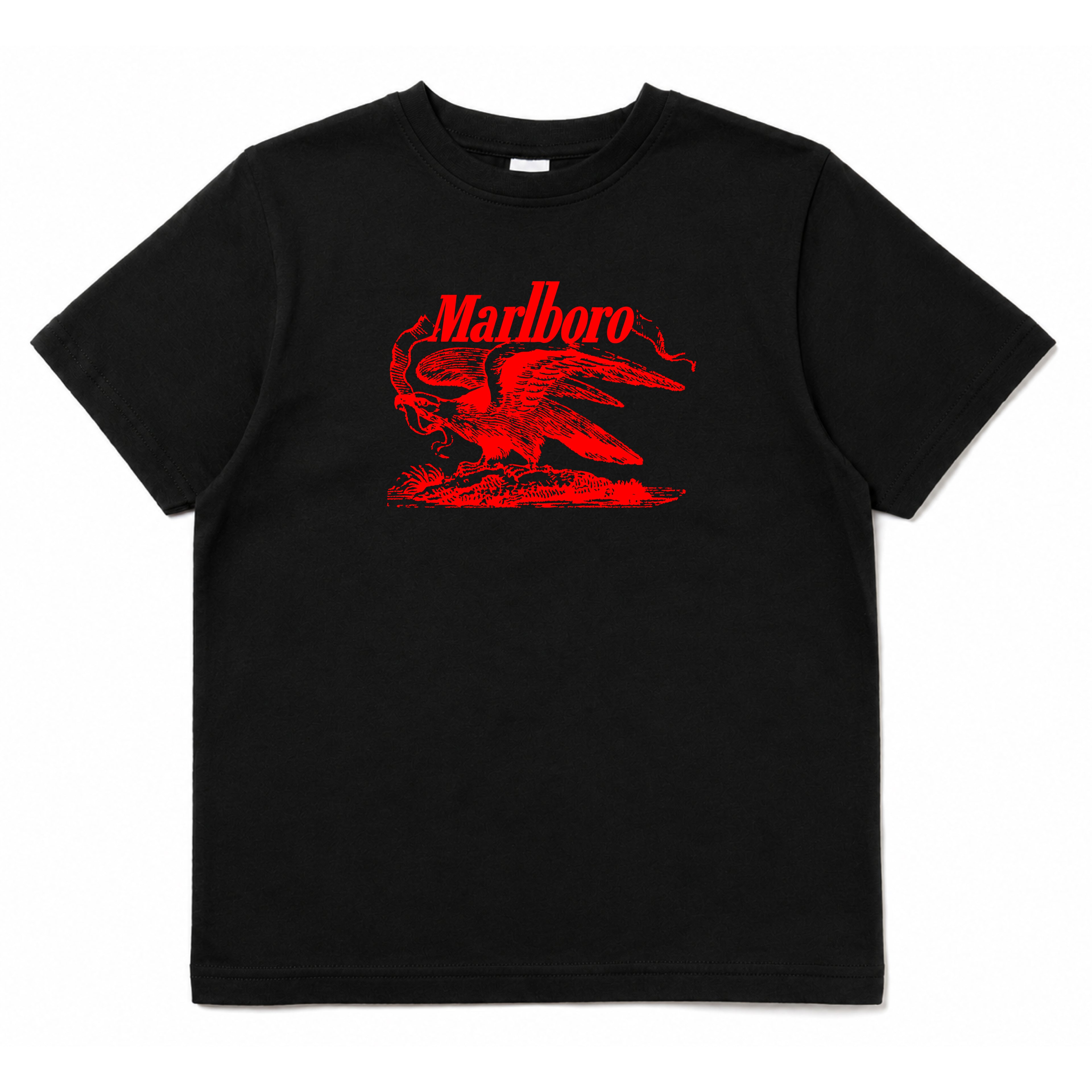 MARLBORO T-shirt met adelaarsgrafiek