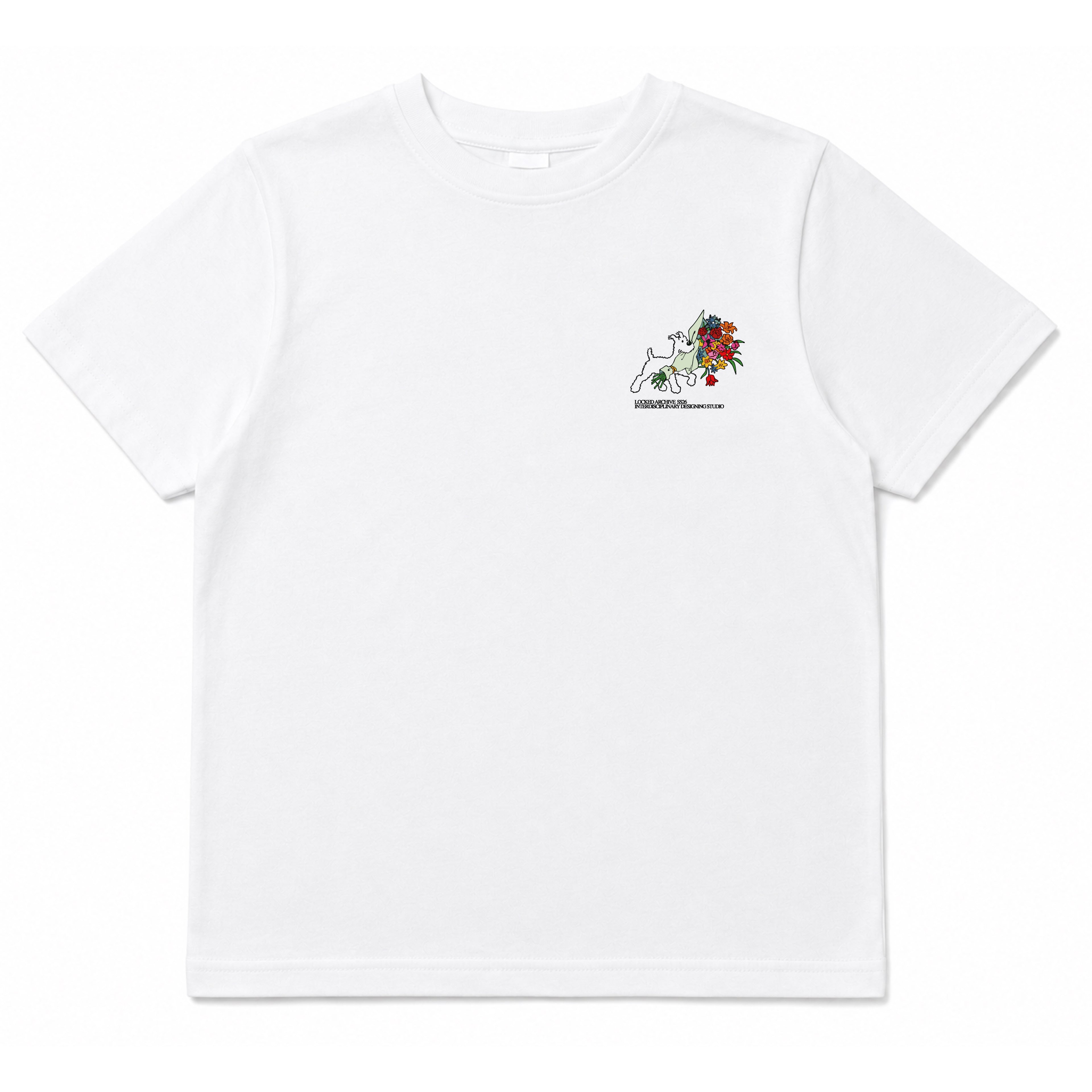 DON´T FORGET YOUR FLOWERS GRAPHIC TEE