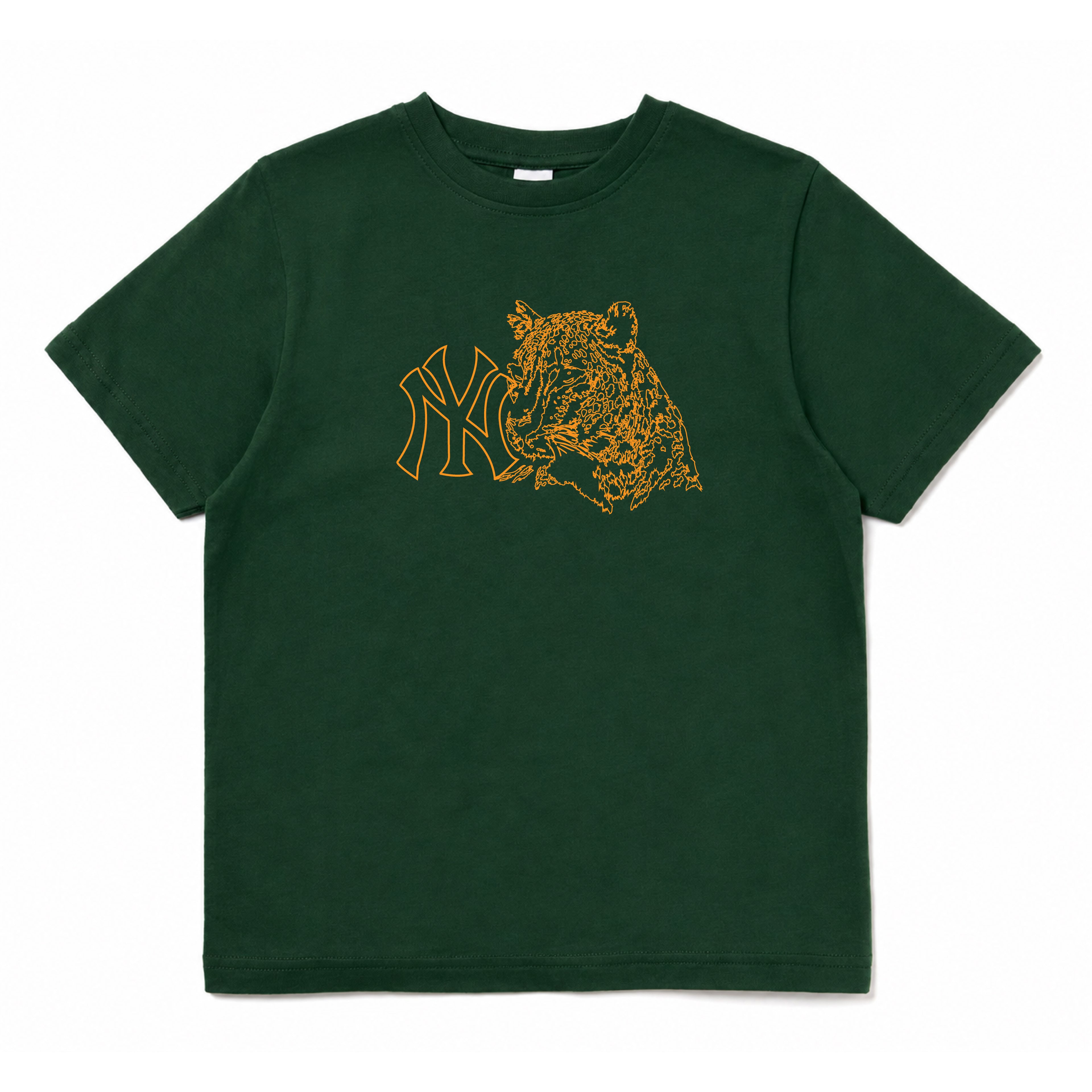 NEW YORK T-shirt met nationale cheetahgrafiek