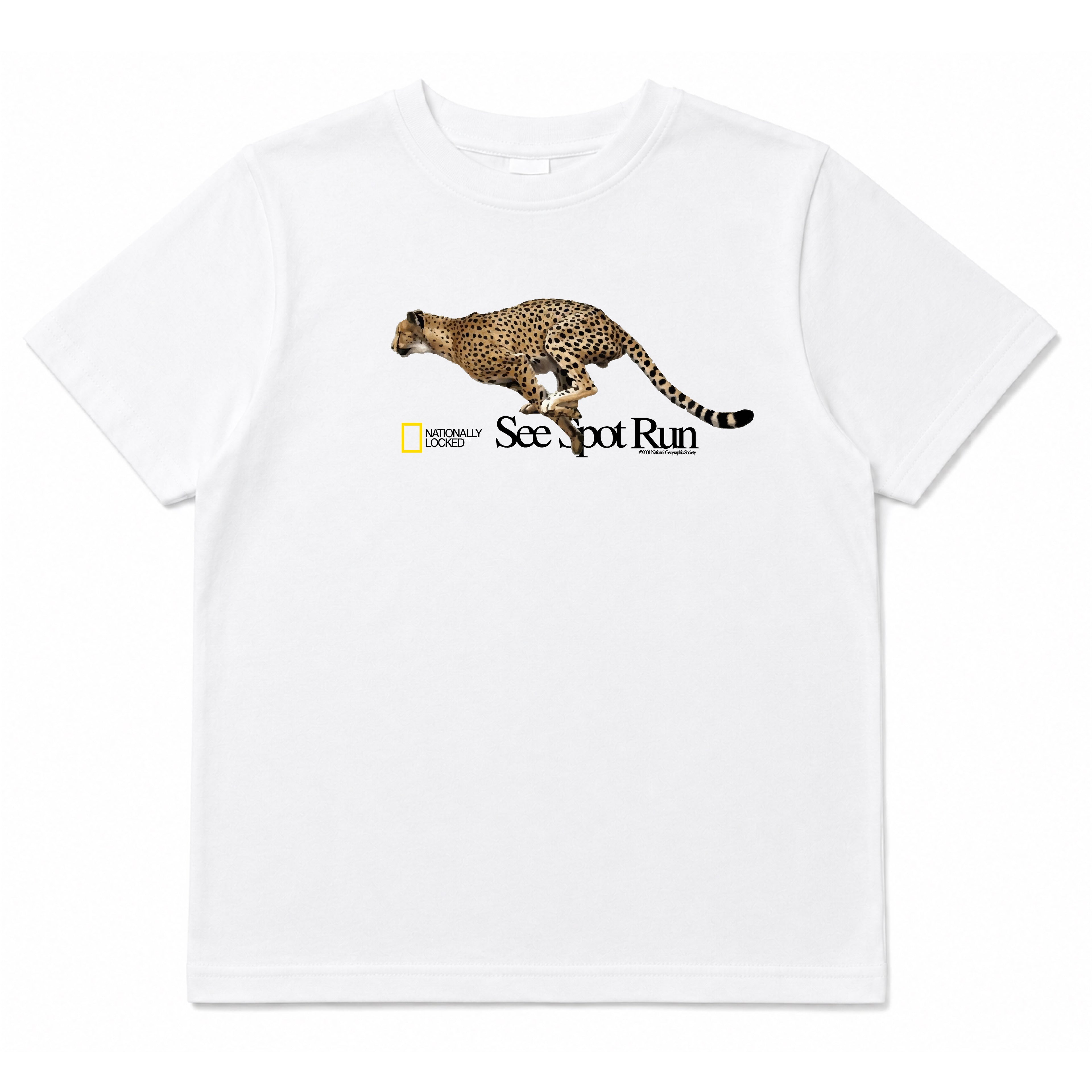 NATIONALLY LOCKED RUNNING CHEETAH GRAPHIC TEE