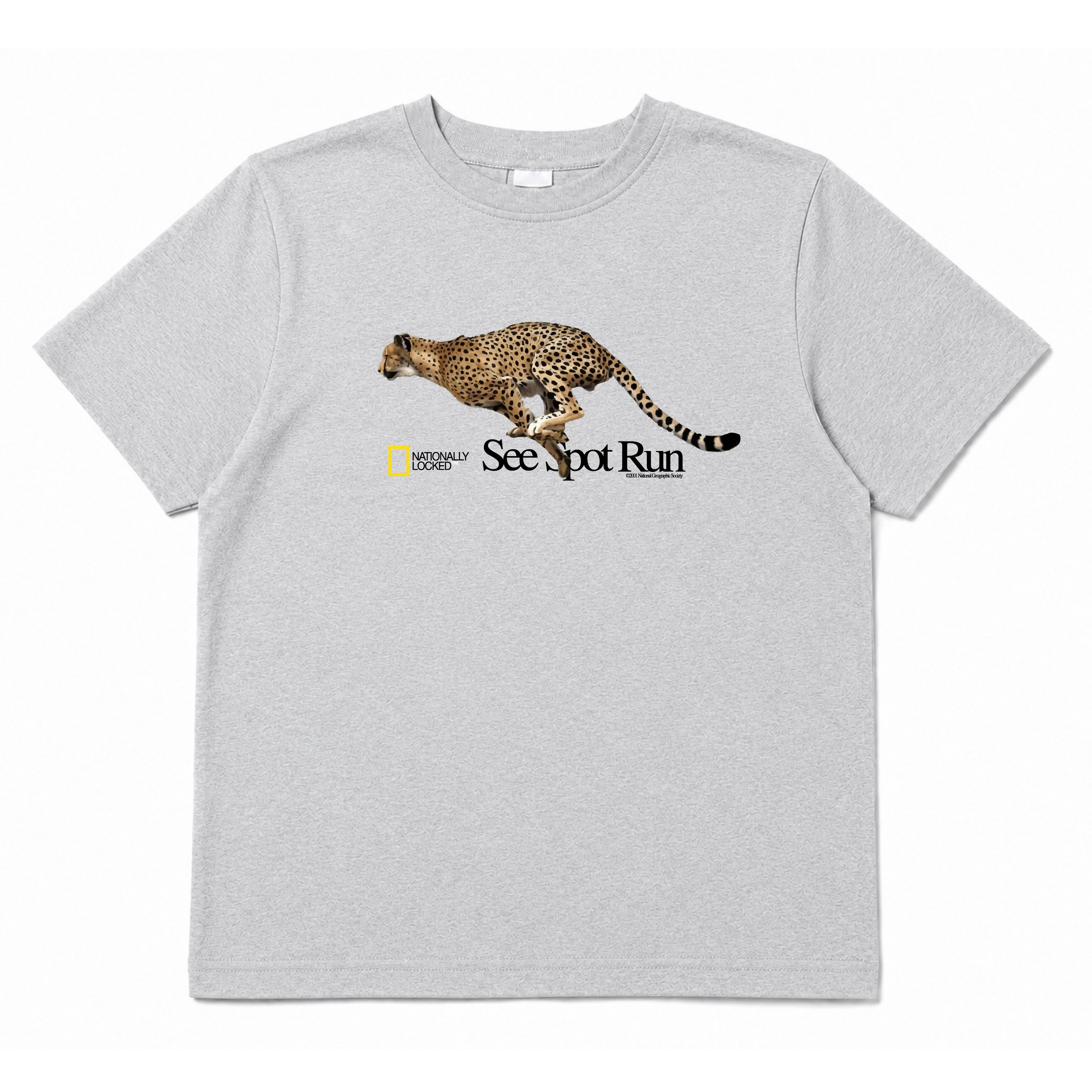 NATIONALLY LOCKED RUNNING CHEETAH GRAPHIC TEE