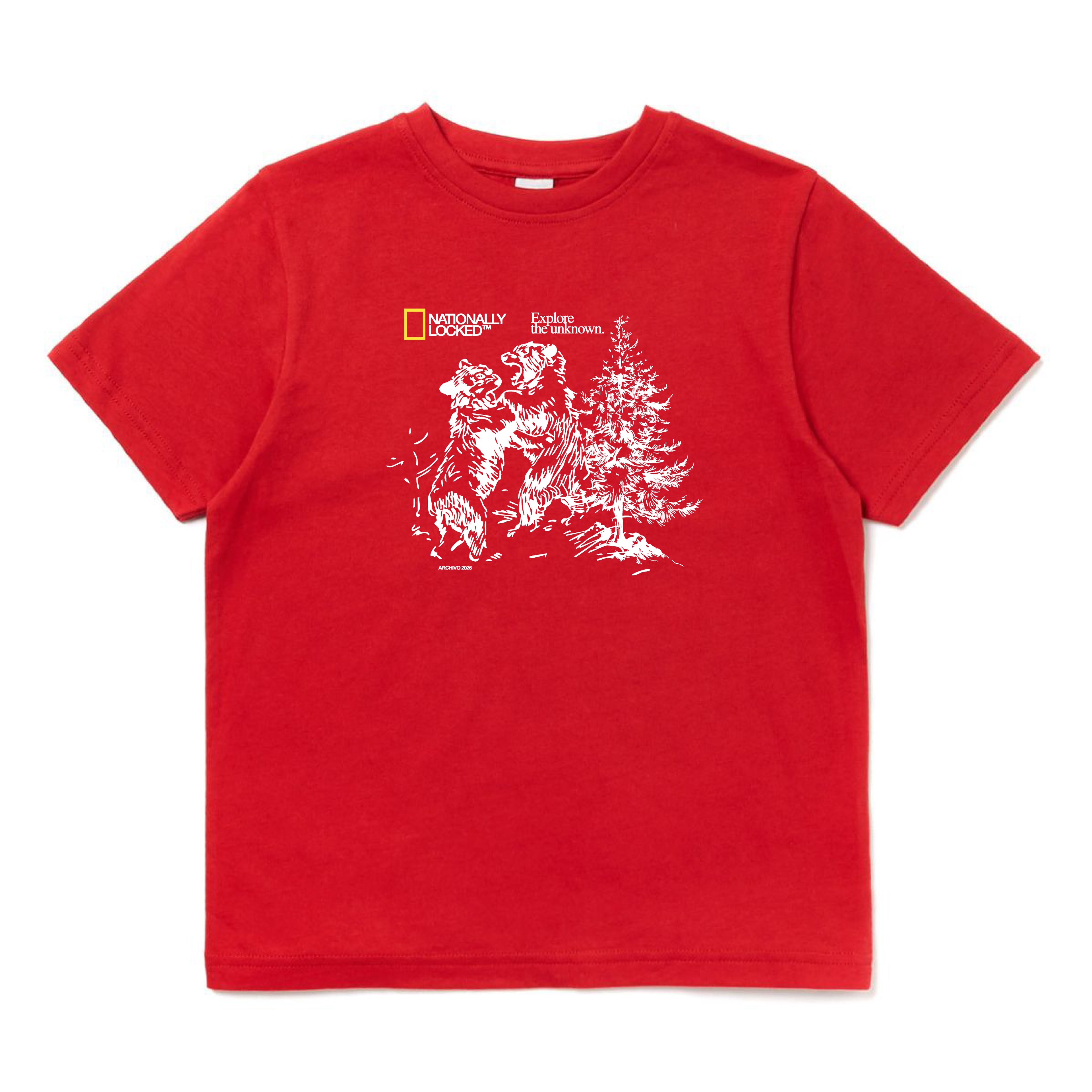 NATIONALLY LOCKED BEARS BROTHERHOOD GRAPHIC TEE